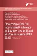 Proceedings of the 3rd International Conference on Business Law and Local Wisdom in Tourism (Advances in Social Science, Education and Humanities Research #721)