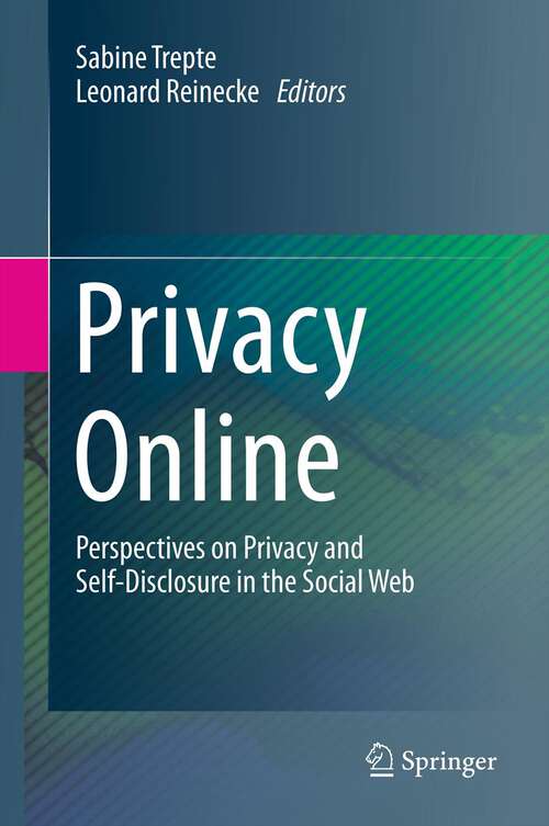 Book cover of Privacy Online