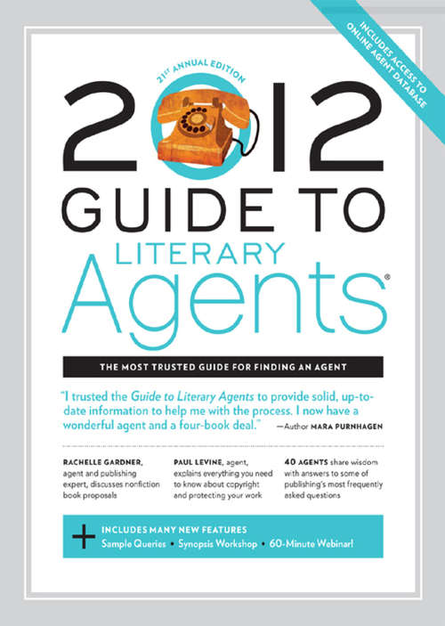 Book cover of 2012 Guide to Literary Agents (21)