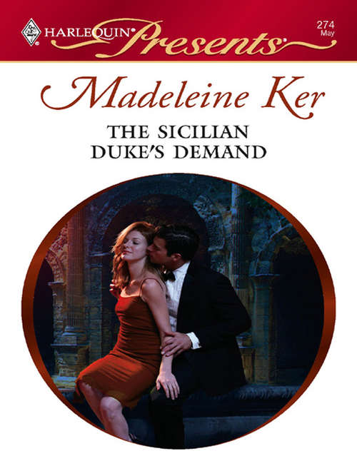 Book cover of The Sicilian Duke's Demand