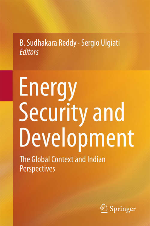 Book cover of Energy Security and Development