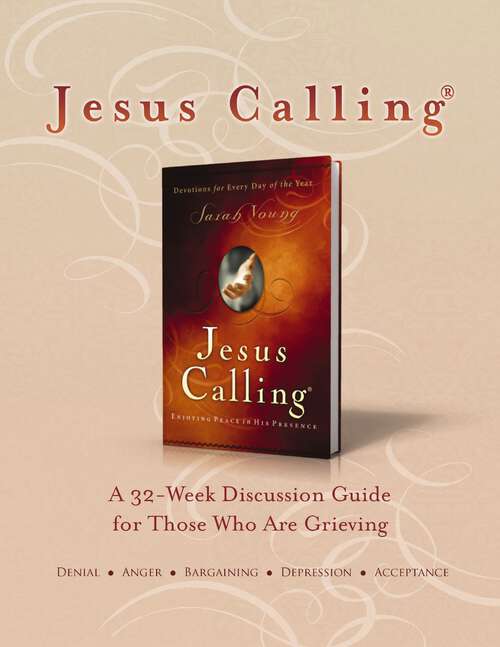 Book cover of Jesus Calling Book Club Discussion Guide for Grief (Jesus Calling®)