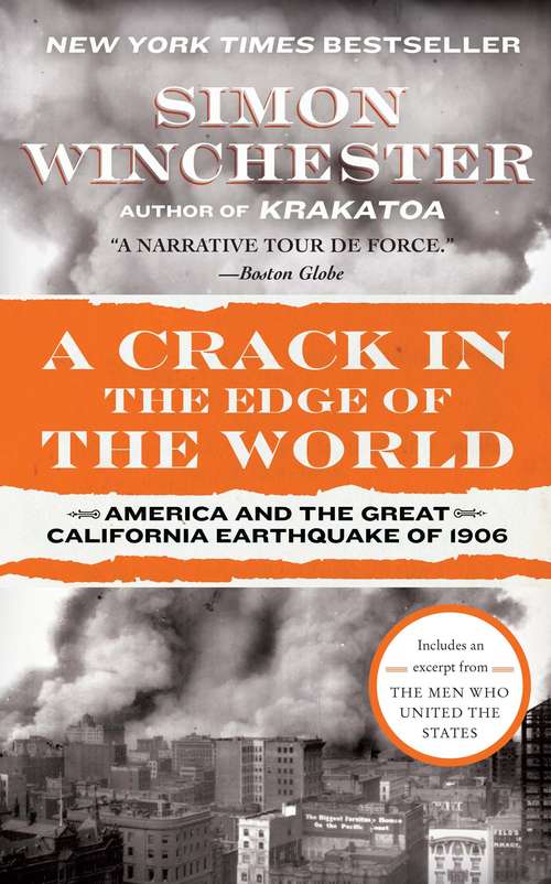 Book cover of A Crack in the Edge of the World: America and the Great California Earthquake of 1906
