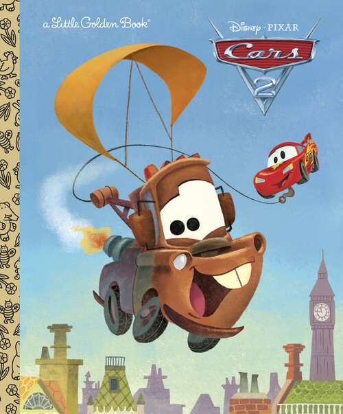 Book cover of Cars 2 Little Golden Book (Little Golden Book)