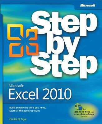 Book cover of Microsoft® Excel® 2010 Step by Step