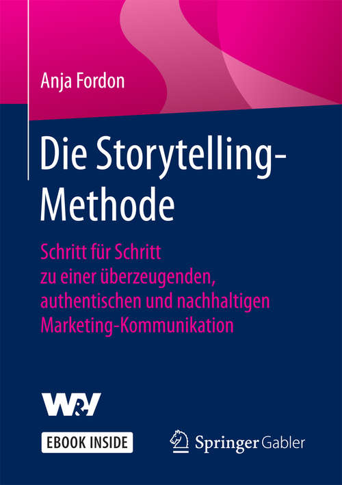 Book cover of Die Storytelling-Methode