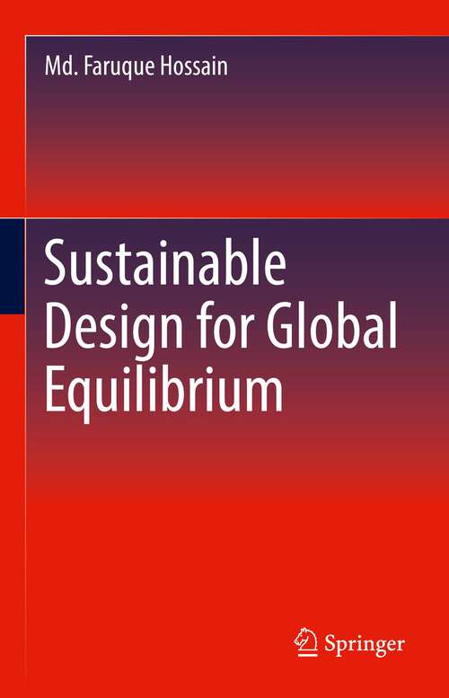 Book cover of Sustainable Design for Global Equilibrium (1st ed. 2022)