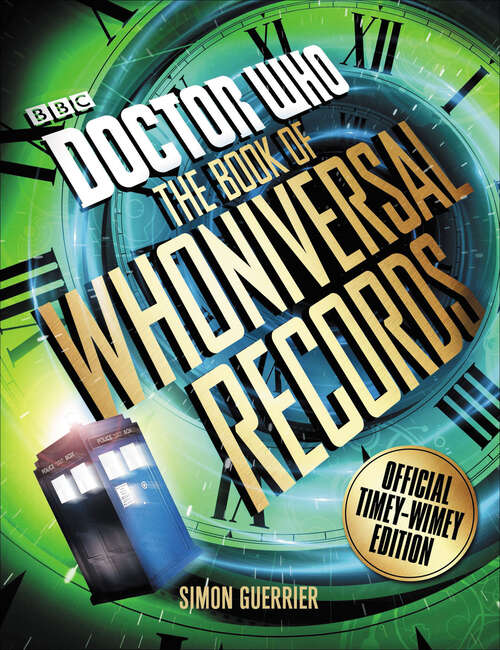Book cover of Doctor Who: Official Timey-wimey Edition