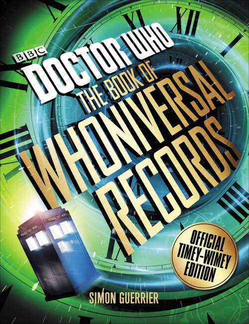 Book cover of Doctor Who: Official Timey-Wimey Edition