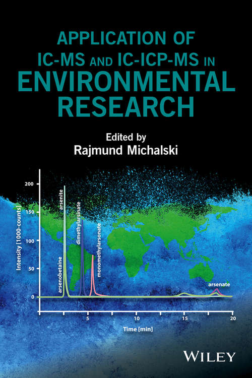 Book cover of Application of IC-MS and IC-ICP-MS in Environmental Research