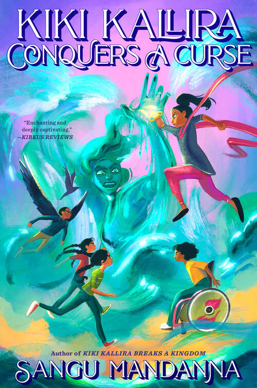 Book cover of Kiki Kallira Conquers a Curse (Kiki Kallira #2)