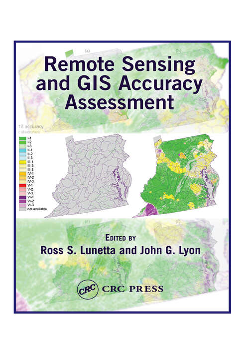 Book cover of Remote Sensing and GIS Accuracy Assessment (1)