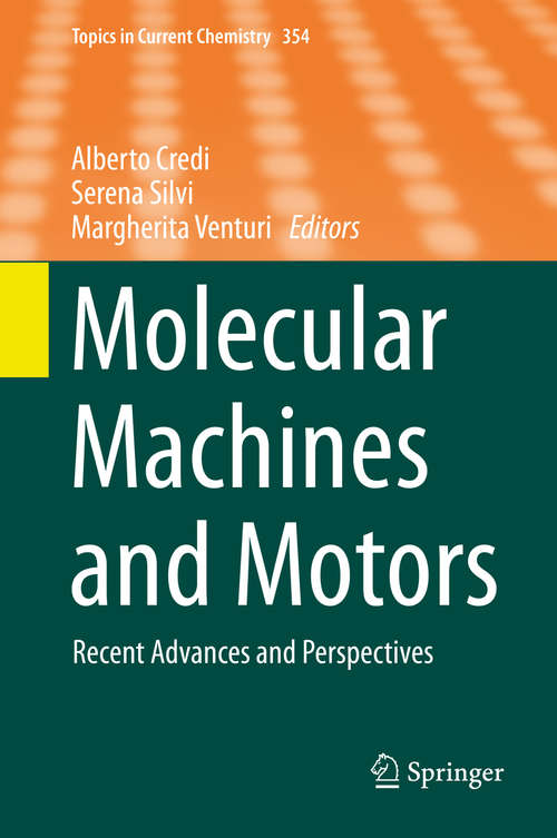 Book cover of Molecular Machines and Motors
