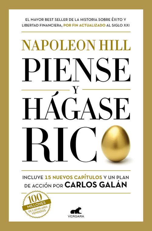 Book cover of Piense y hágase rico: Edición completamente revisada y actualizada por Carlos Galán