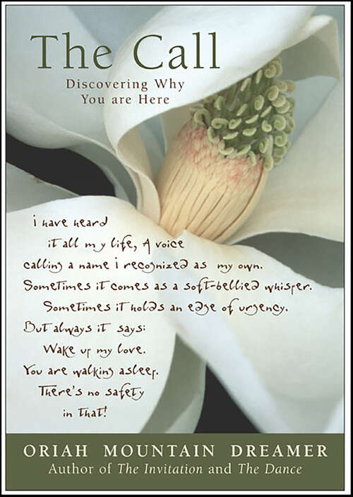 Book cover of The Call: Discovering Why You Are Here