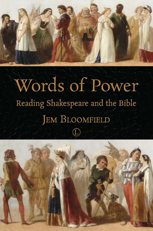 Book cover of Words of Power: Reading Shakespeare and the Bible (1)