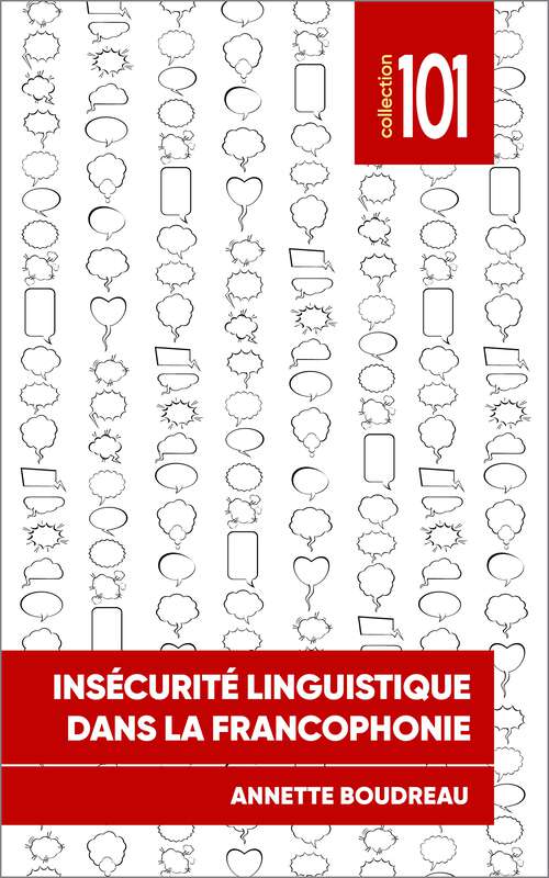 Book cover of Insécurité linguistique dans la francophonie (Collection 101)