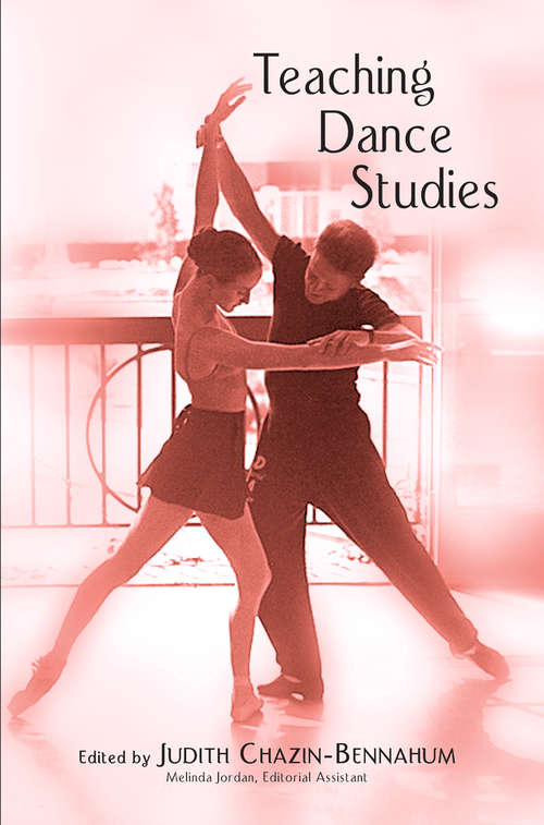 Book cover of Teaching Dance Studies