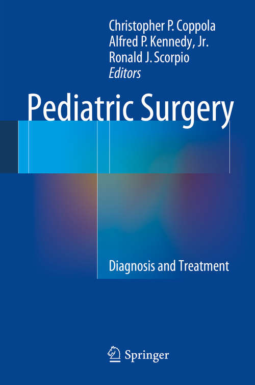 Book cover of Pediatric Surgery