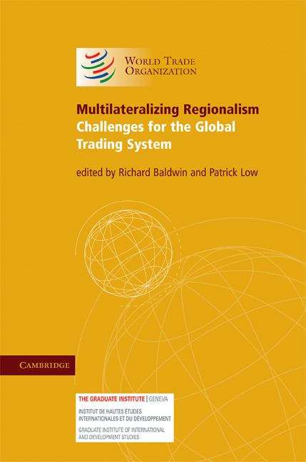 Book cover of Multilateralizing Regionalism