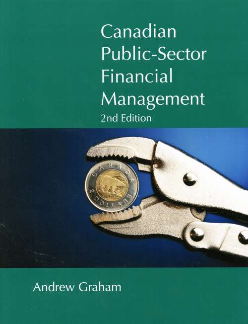 Book cover of Canadian Public-Sector Financial Management, Second Edition