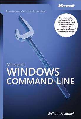 Book cover of Microsoft® Windows® Command-Line Administrator's Pocket Consultant
