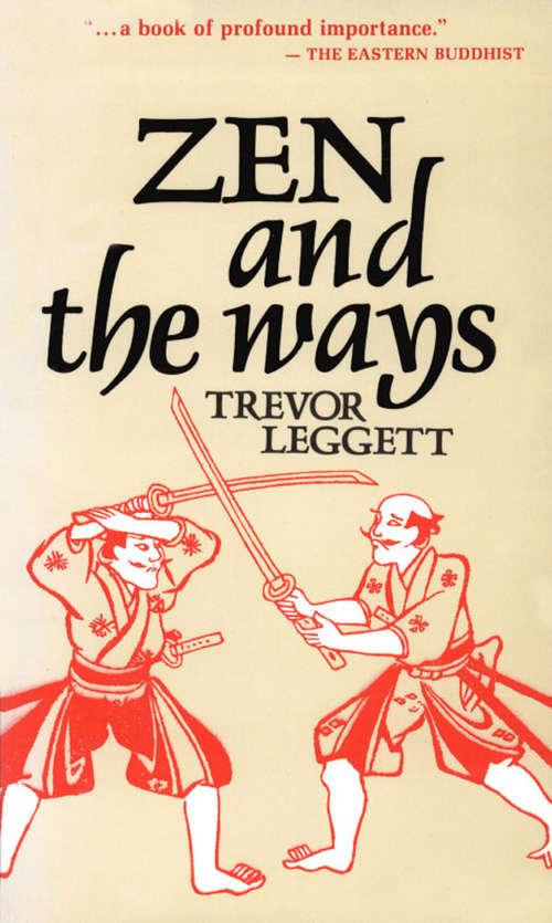 Book cover of Zen and the Ways