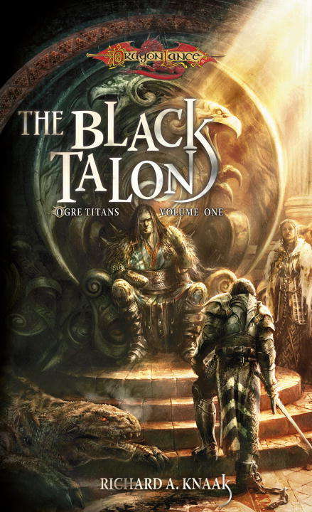 Book cover of The Black Talon (Dragonlance: Ogre Titans #1)