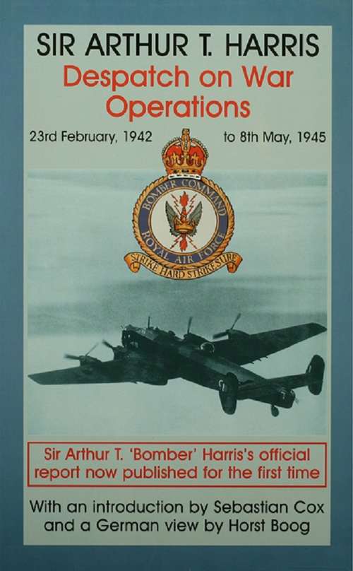 Book cover of Despatch on War Operations: 23rd February 1942 to 8th May 1945