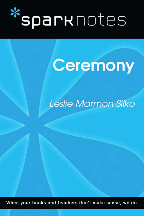 Book cover of Ceremony (SparkNotes Literature Guide Series)