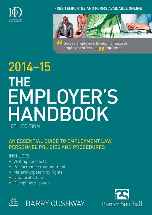 Book cover of The Employer's Handbook 2014-15