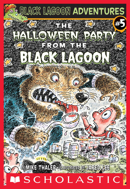 Book cover of The Halloween Party from the Black Lagoon (Black Lagoon Adventures #5)