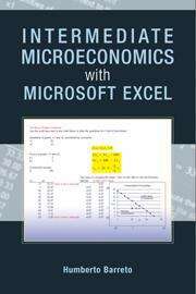 Book cover of Intermediate Microeconomics With Microsoft Excel