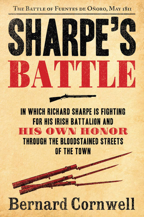 Book cover of Sharpe's Battle: Richard Sharpe and the Battle of Fuentes de Onoro (Richard Sharpe's Adventure Series #12)