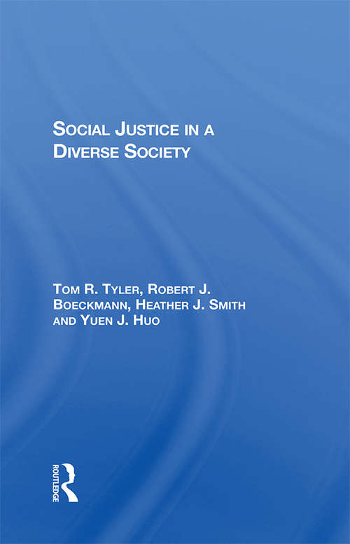 Social Justice In A Diverse Society