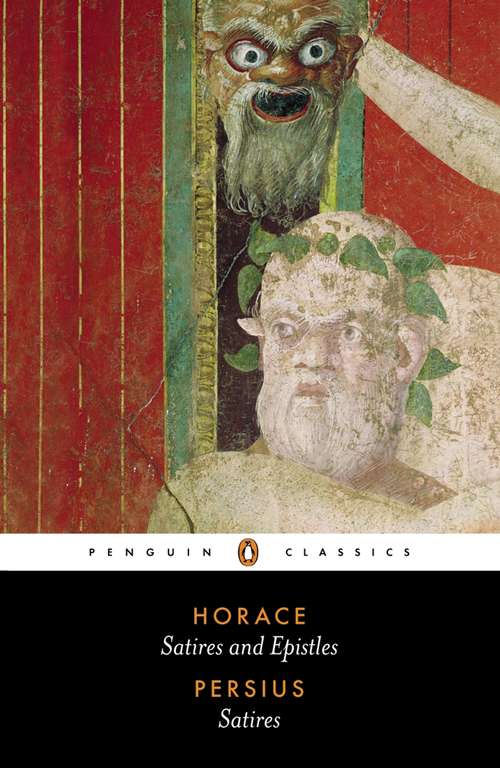 Book cover of The Satires of Horace and Persius