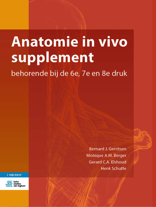 Anatomie in vivo supplement: behorende bij de 6e, 7e en 8e druk