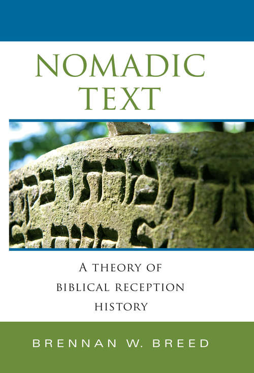 Book cover of Nomadic Text