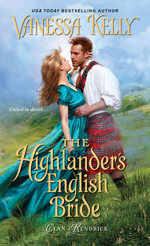 Book cover of The Highlander's English Bride (Clan Kendrick #3)