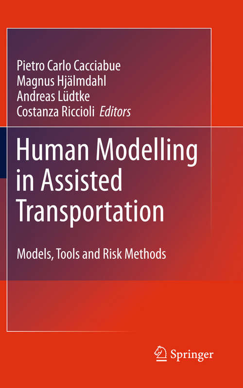 Book cover of Human Modelling in Assisted Transportation