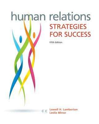 Book cover of Human Relations: Strategies for Success (Fifth Edition)