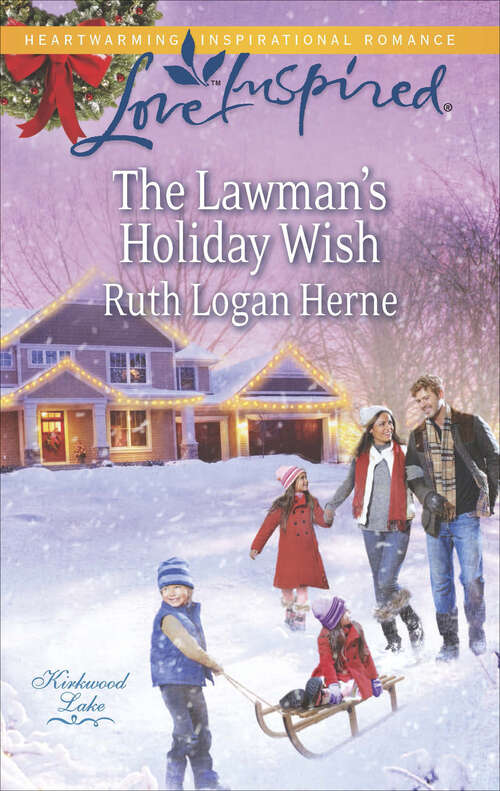 Book cover of The Lawman's Holiday Wish
