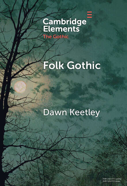 Book cover of Elements in the Gothic: Folk Gothic