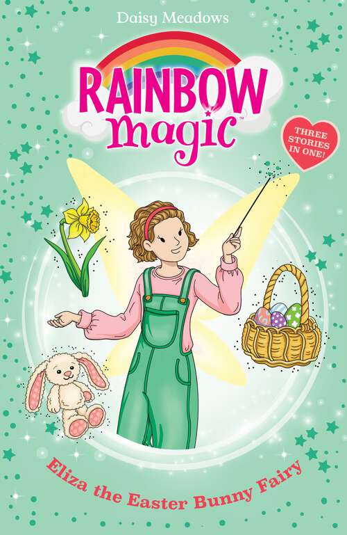 Book cover of Eliza the Easter Bunny Fairy (Rainbow Magic #81)
