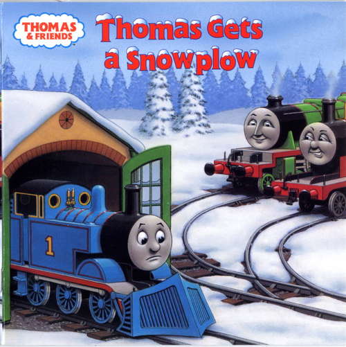 Book cover of Thomas Gets a Snowplow (Thomas & Friends)