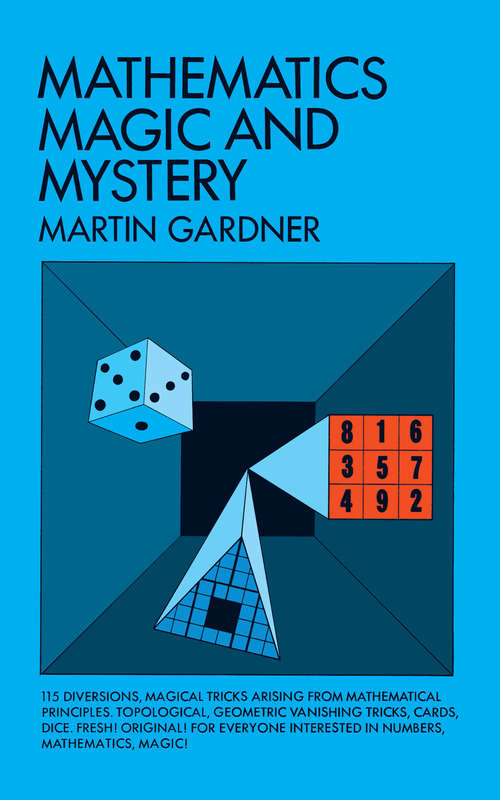 Book cover of Mathematics, Magic and Mystery