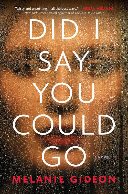 Book cover of Did I Say You Could Go: A Novel