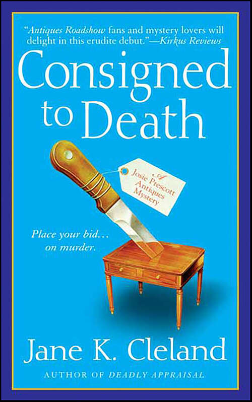 Book cover of Consigned to Death (Josie Prescott Antiques Mysteries)