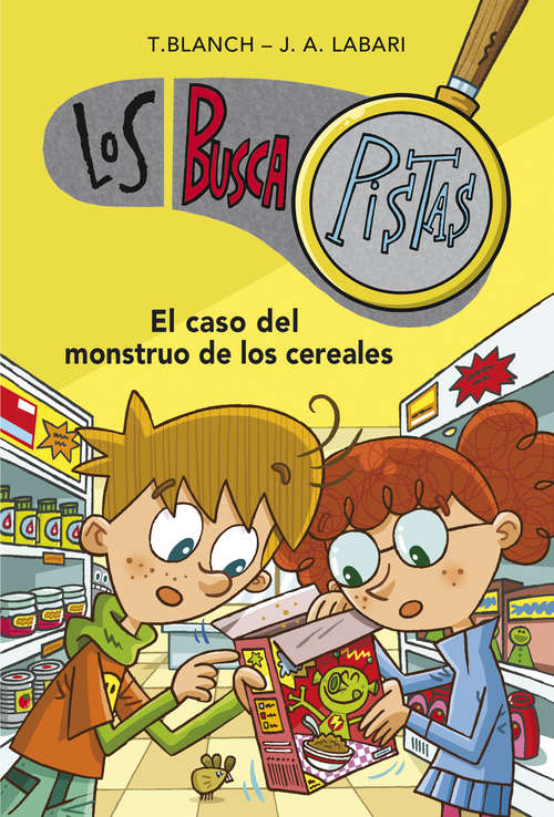 Book cover of El caso del monstruo de los cereales (Los buscapistas 6)