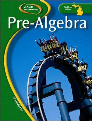 Book cover of Pre-Algebra (Michigan Edition)